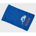 Budget Rally Terry Towel Hemmed 11x18 - Royal Blue (Imprinted)